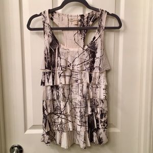 Forever 21 Ruffle Tank Top